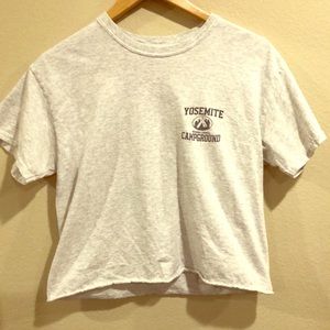White Brandy Melville J. Galt Yosemite Tee